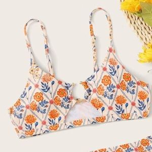 BOHO PRINT HIGH WAISTED BIKINI